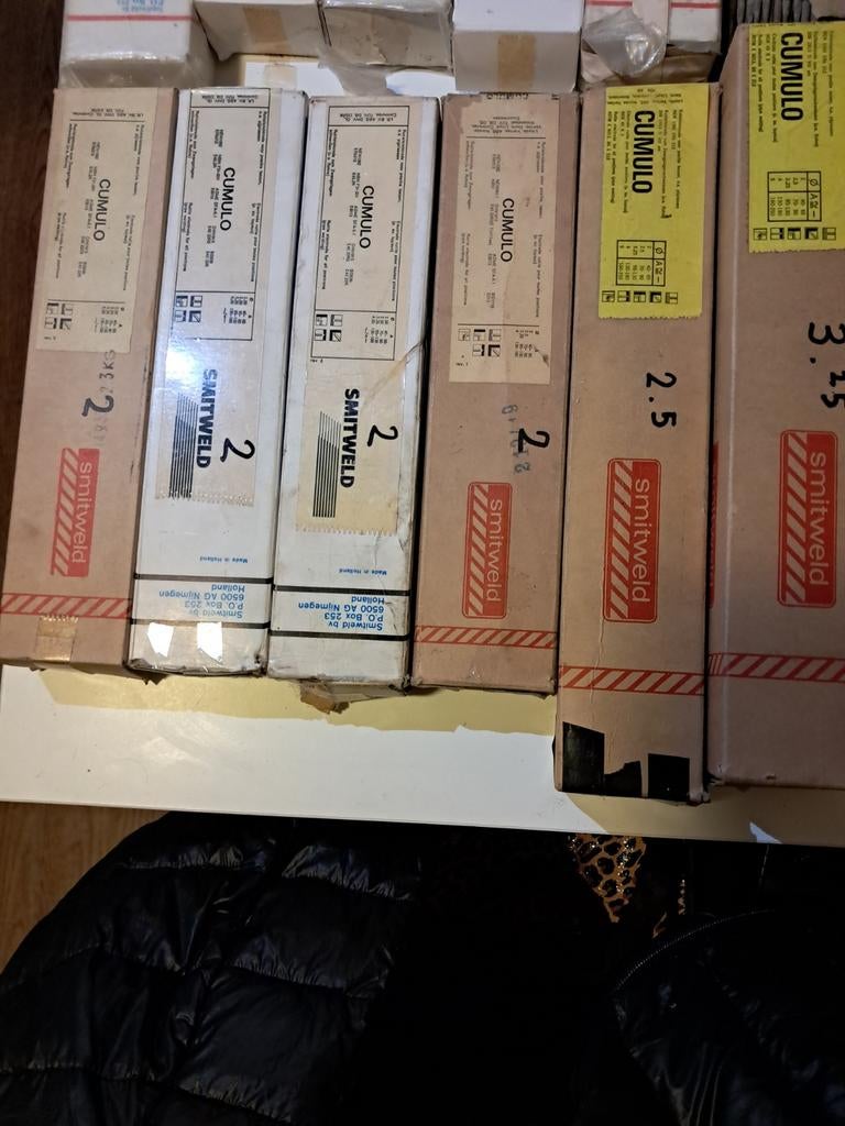 Smitweld lasstaven - Diverse typen en maten, Doe-het-zelf en Verbouw, Ophalen, Nieuw, Minder dan 150 ampère, Elektroden