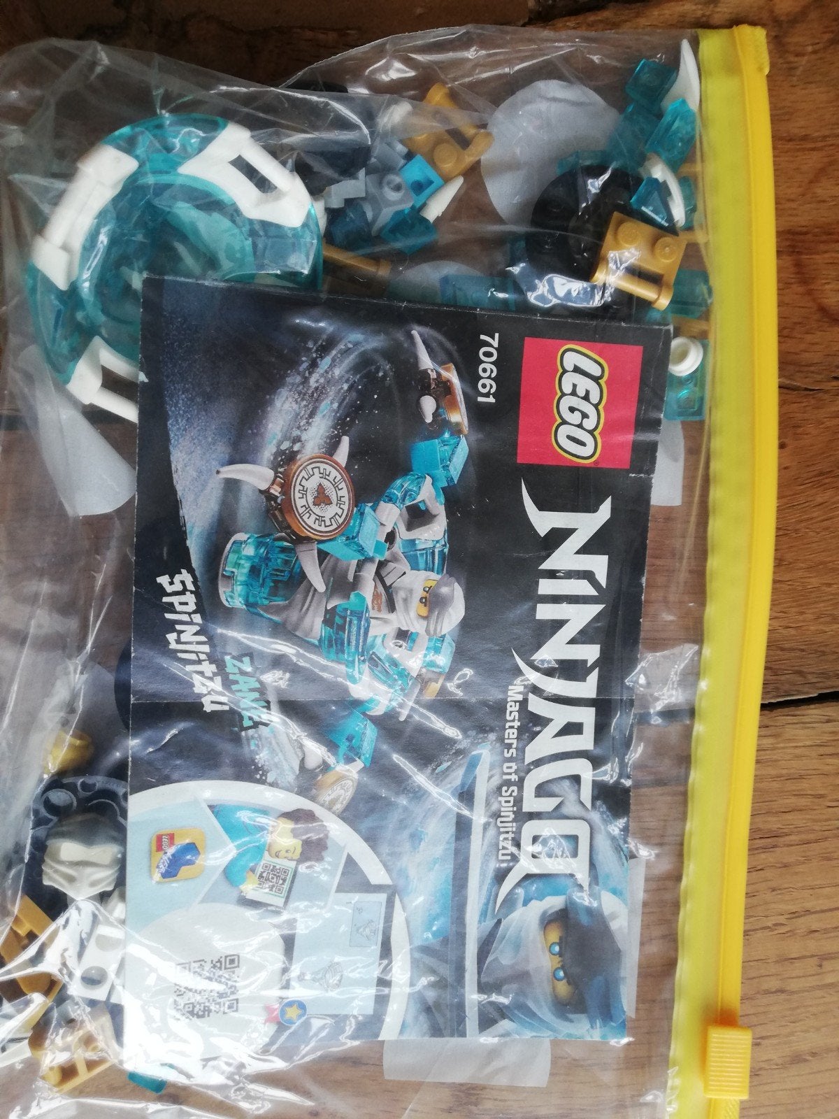 Lego Ninjago Spinjitzu Zane 70661 compleet, Gebruikt, Lego, Compleet, Ophalen of Verzenden