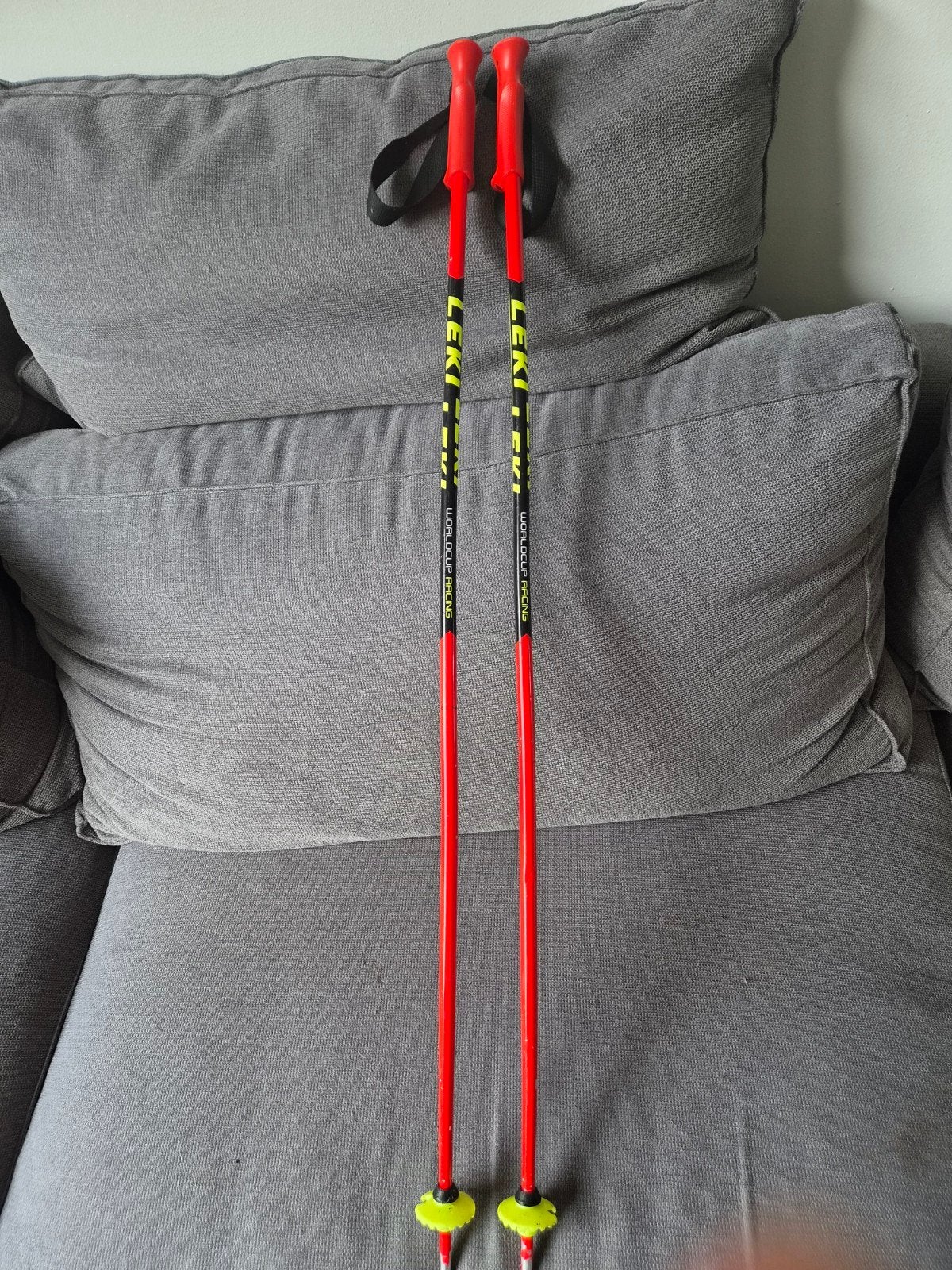 Leki Worldcup Racing Skistokken, Gebruikt, Stokken, 100 tot 140 cm, Skiën