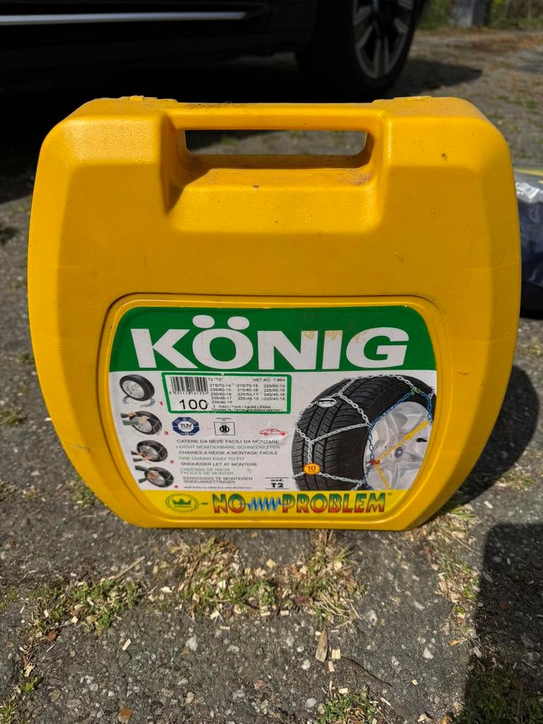 Konig sneeuwkettingen, Ophalen, Zo goed als nieuw