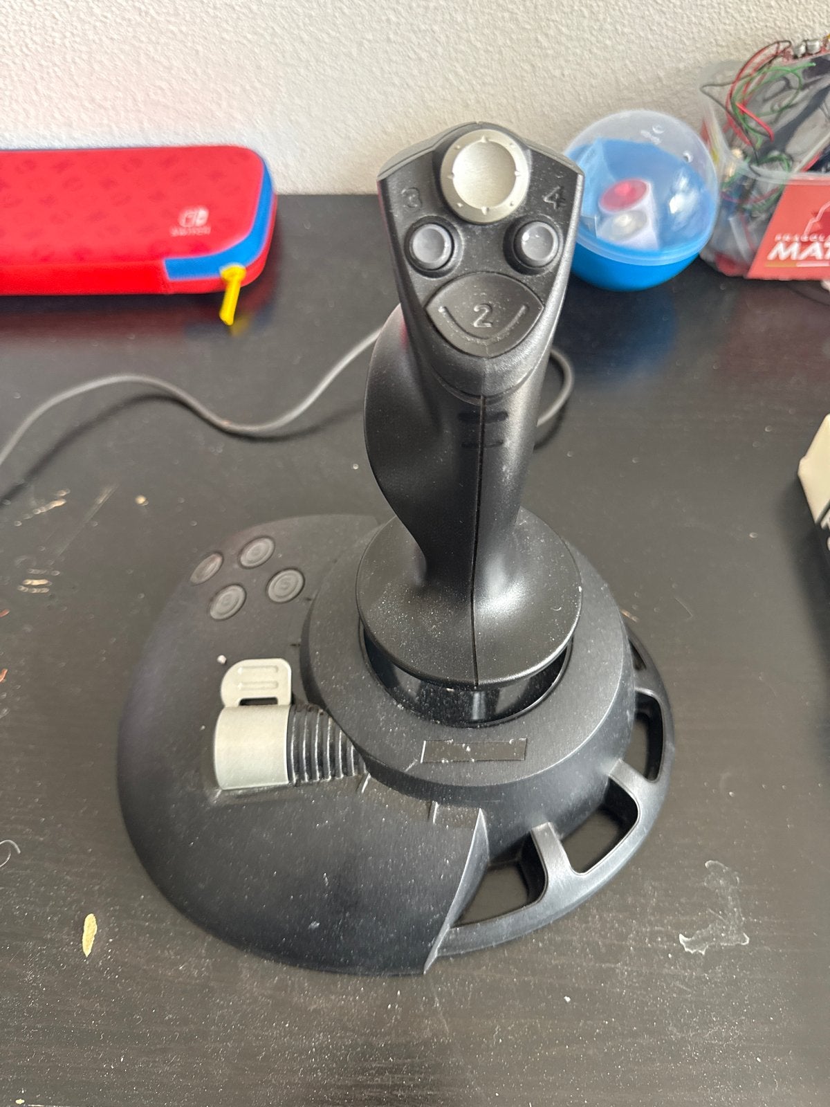 Microsoft SideWinder Precision 2 Joystick, Ophalen of Verzenden, Gebruikt