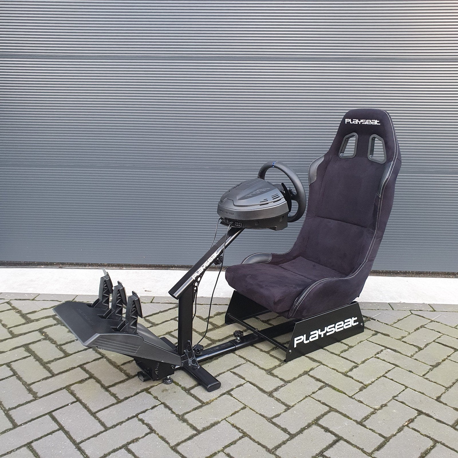 Playseat + Thrustmaster T300 RS GT Alcantara PS4 / PS5, Ophalen, Info@xxlracing.nl, Racen en Vliegen, Refurbished
