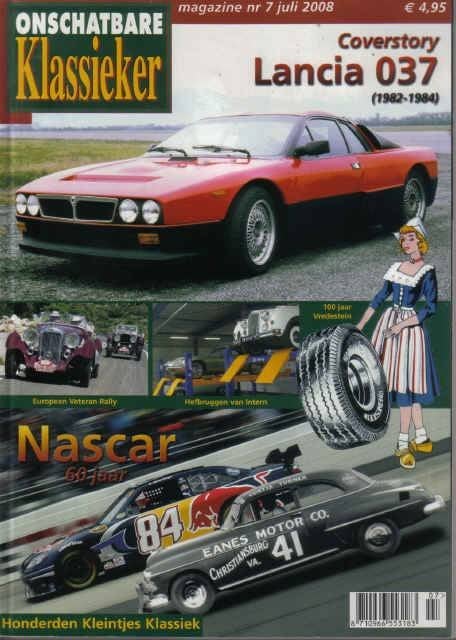 OK 7 2008 : Lancia 037 - BMW 02 E10 - Studebaker - Nascar, Ophalen of Verzenden, Gelezen, Algemeen