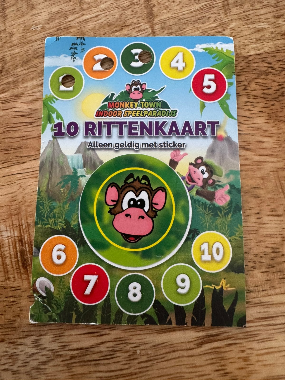 MONKEY TOWN SPEELPARADIJS 7 X ENTREE, Drie personen of meer