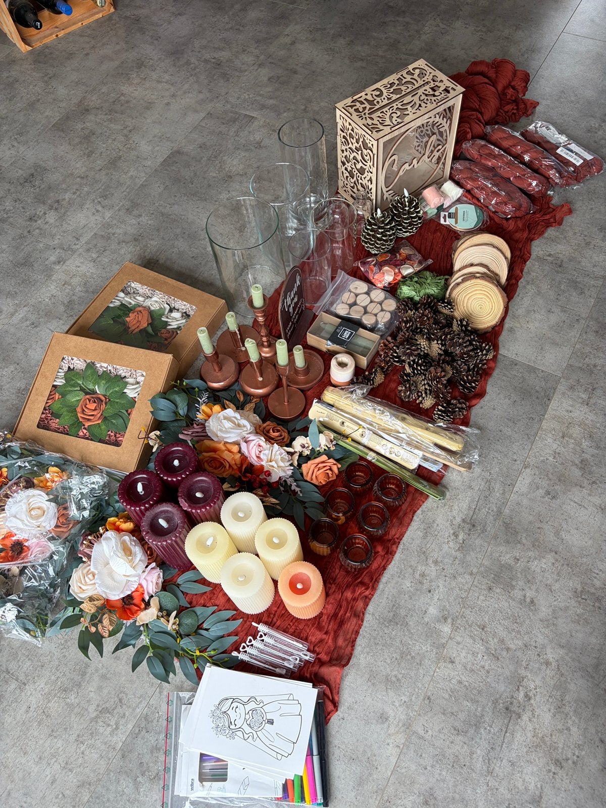Decoratie bruiloft, Ophalen, Zo goed als nieuw, Versiering, Geboorte of Huwelijk
