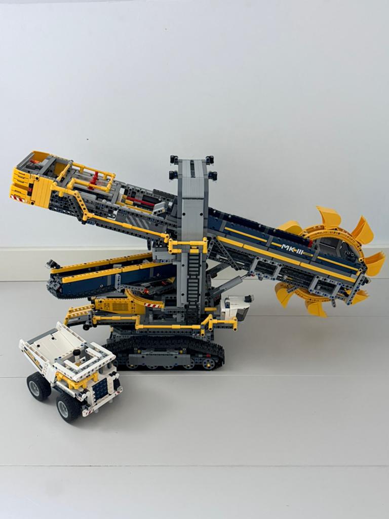 LEGO 42055 Bucket Wheel excavator, Ophalen of Verzenden, Zo goed als nieuw