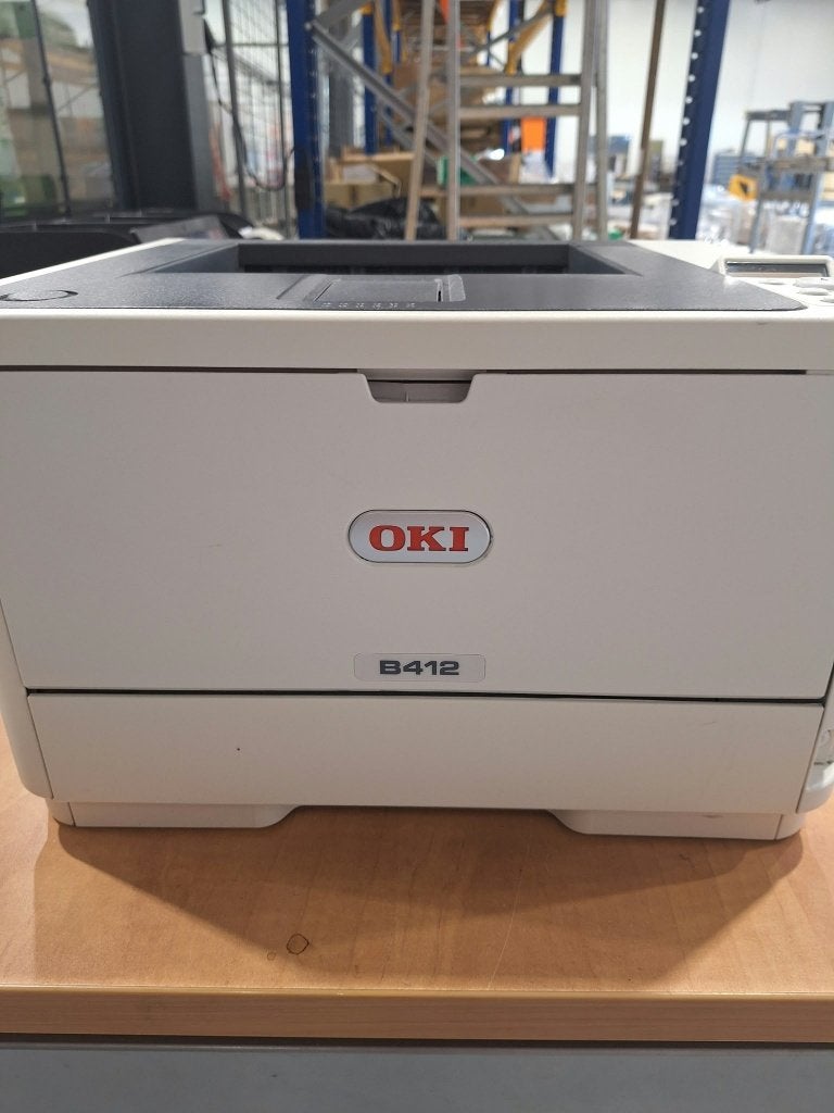 OKI B412 Laserprinter Zwart-wit, Ophalen, Zwart-en-wit printen, Gebruikt, LED-printer