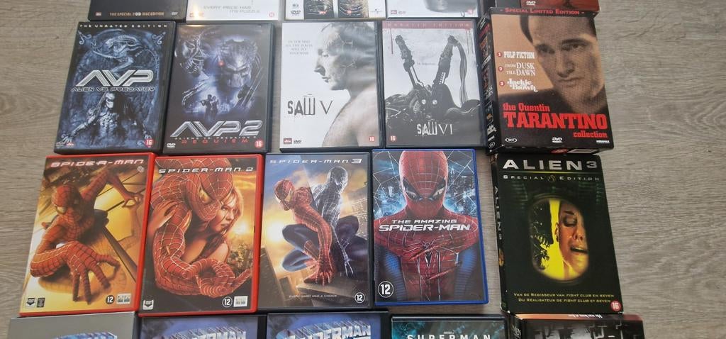 Grote DVD collectie: Actie, Horror, Muziek en meer!, Alle leeftijden, Ophalen, Gebruikt, Overige genres