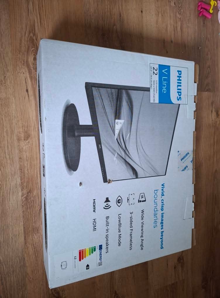 Philips V-line monitor, Ophalen, Nieuw, Zonder controller