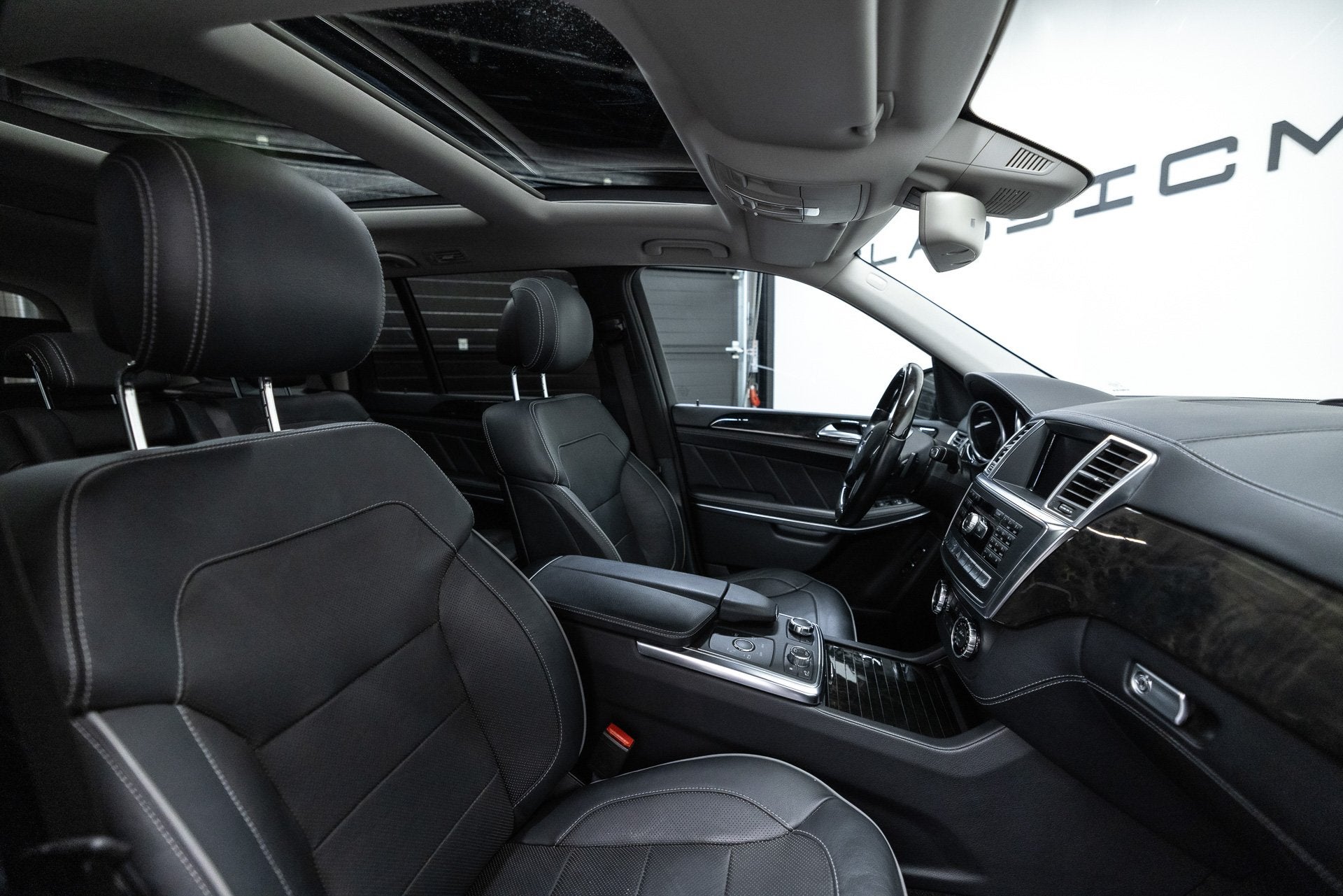 Mercedes-Benz GL-Klasse 500 4-Matic BTW auto, AMG Exclusive, Auto's, Mercedes-Benz, 7 stoelen, Zwart, Bedrijf, Vierwielaandrijving