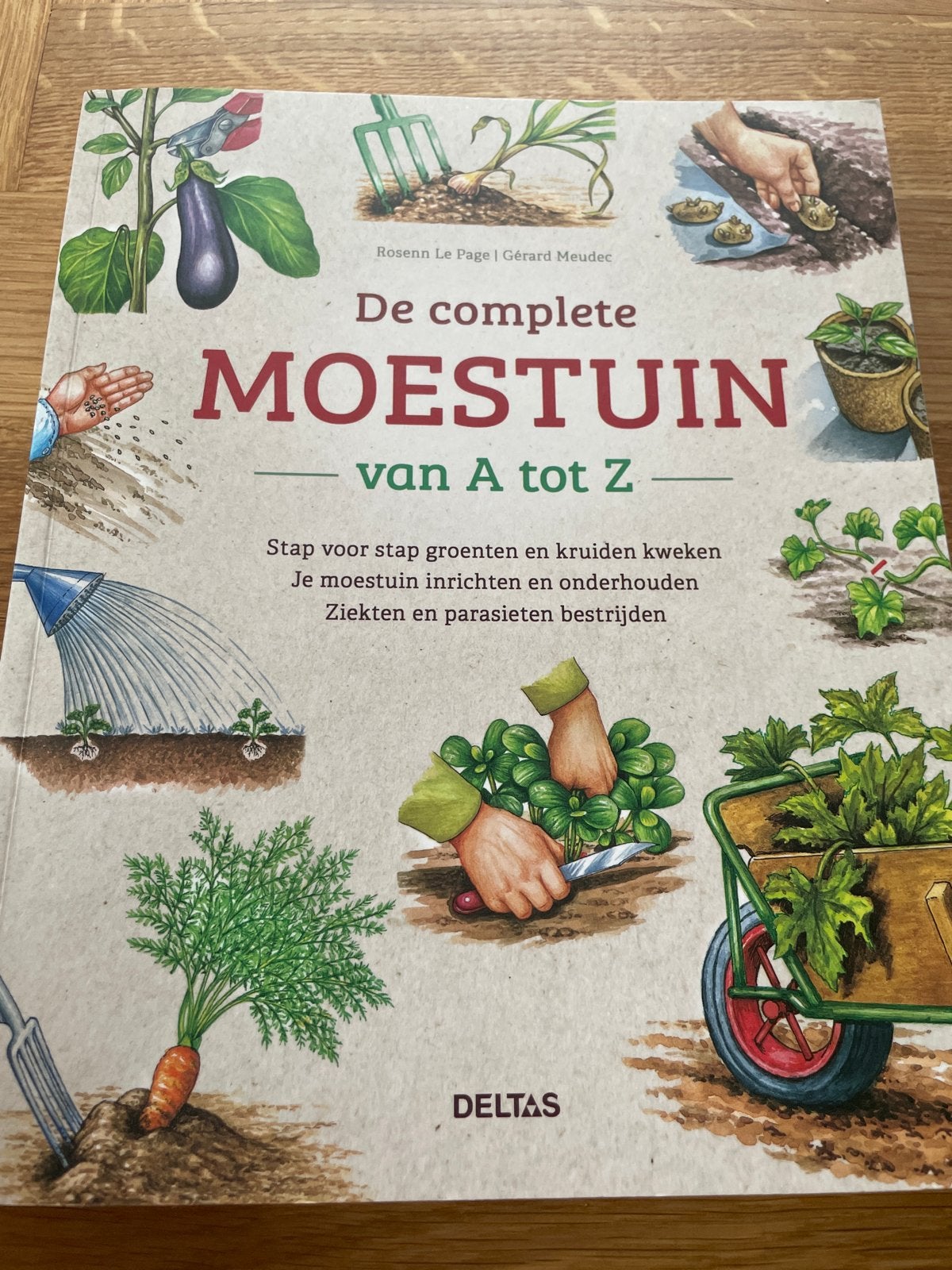 De complete moestuin van A tot Z - Tuinboek, Ophalen, Zo goed als nieuw, Moestuin