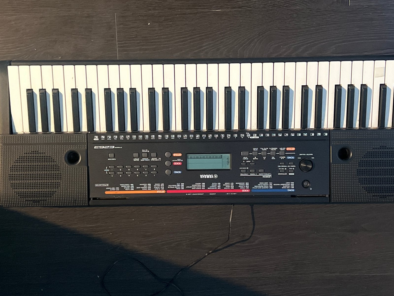 Yamaha EZ-263 Keyboard met 61 toetsen, Yamaha, Ophalen of Verzenden, Aanslaggevoelig, 61 toetsen