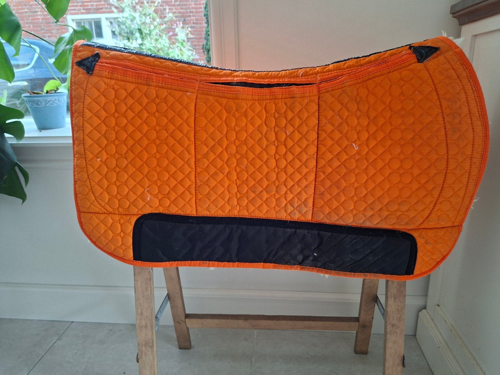 kifra 8 pocket westernpad, Full (L), Oranje, Overige merken, Zadeldekje