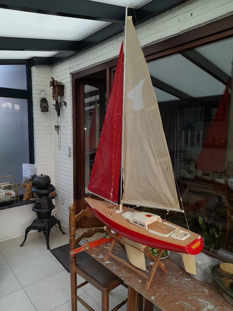 modelzeilboot tradewind graupner, Ophalen, Gebruikt, Groter dan 1:32, Overige merken