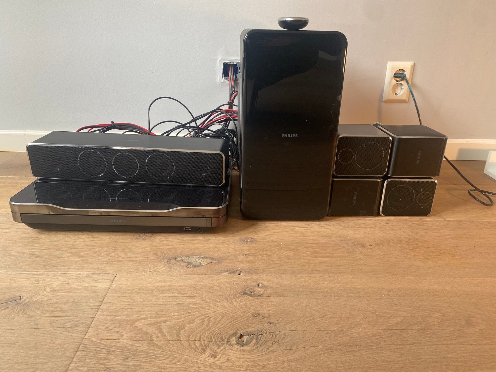 Philips HTS9540 - High-End 5.1 Home Cinema Set, 70 watt of meer, Refurbished, 5.1-systeem, Overige spelers