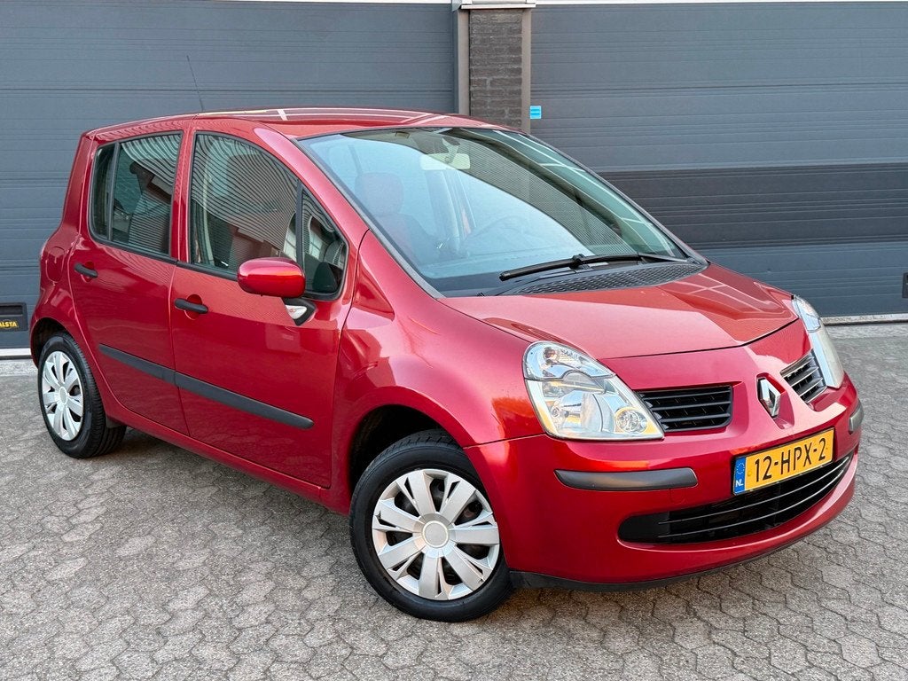 Renault Grand Modus 1.6-16V Exception|AIRCO|NAP|NIEUWE APK, Auto's, Voorwielaandrijving, 15 km/l, 4 cilinders, Leder en Stof