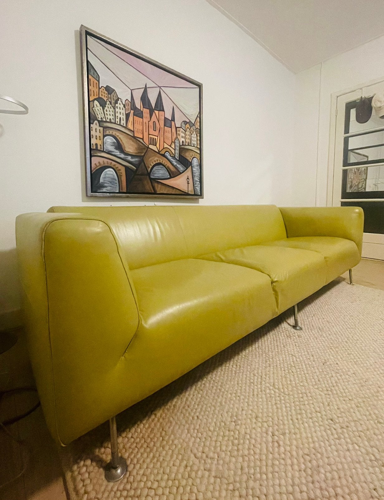 Stefano Gallizioli 'Darwin' design sofa Frighetto, Ophalen, 75 tot 100 cm, Leer