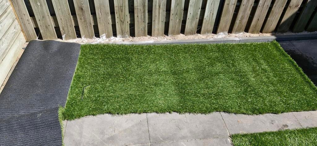 Kunstgras ca 320 x 90 cm, Tuin en Terras, Gras en Kunstgras, Ophalen, Nieuw, Minder dan 10 m², Kunstgras