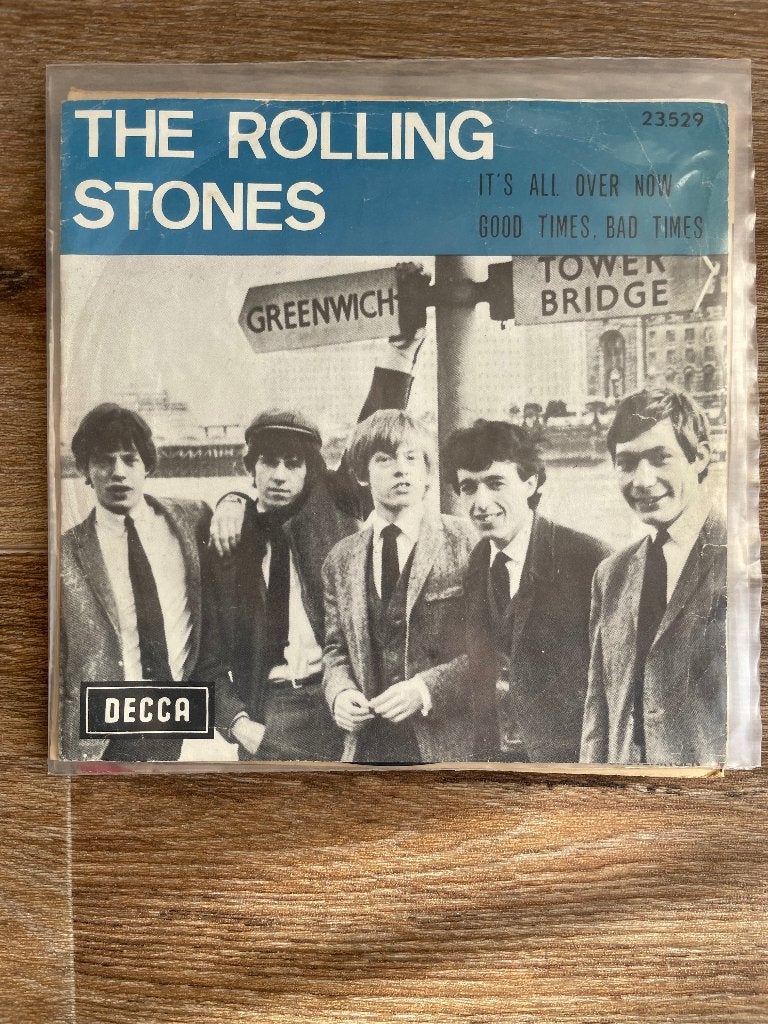 Zeldzame single The Rolling Stones - It's All Over Now, Cd's en Dvd's, Gebruikt, Verzenden, 7 inch, EP