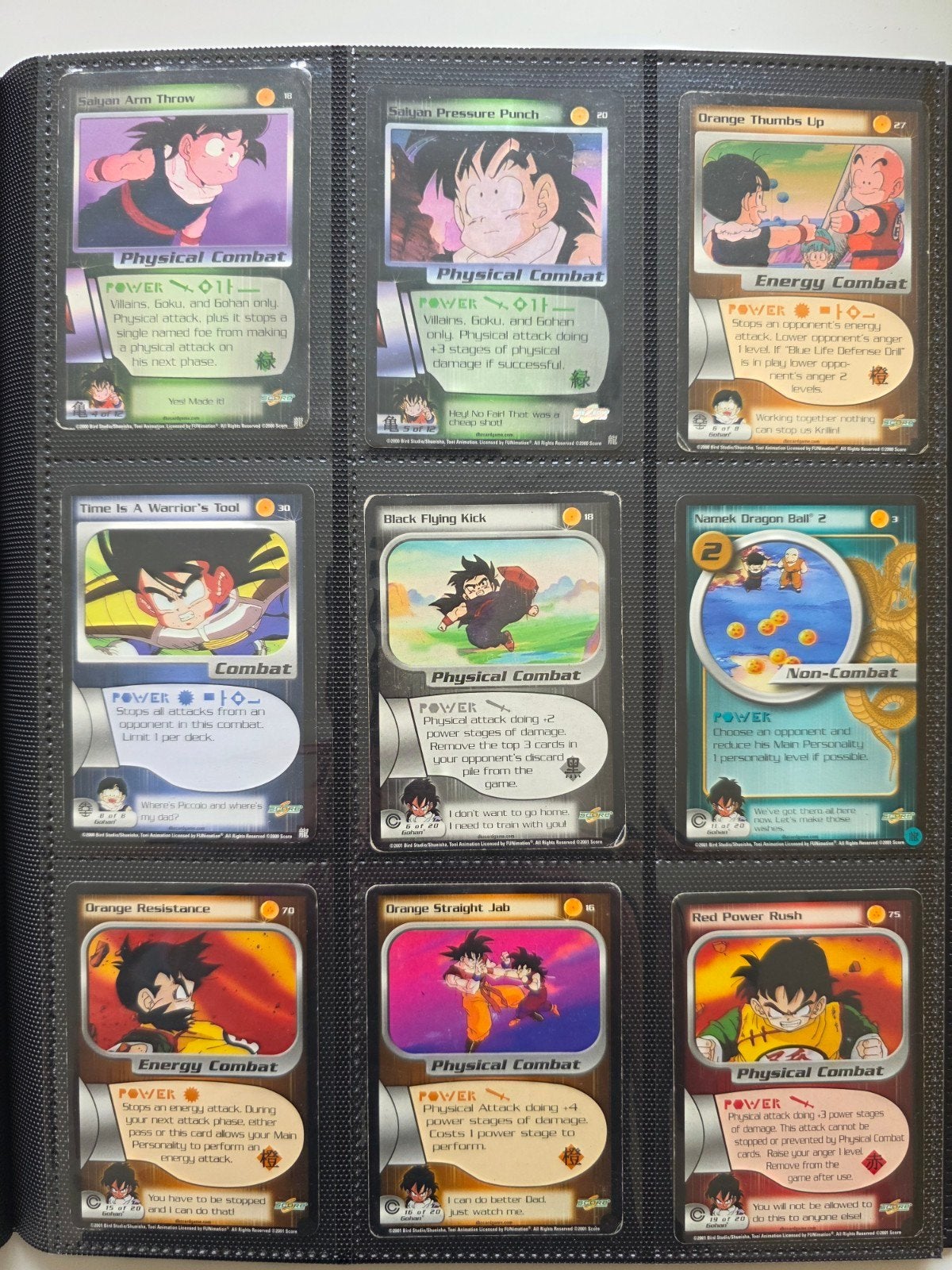 Collectie oude Dragonball Z kaarten., Hobby en Vrije tijd, Verzamelkaartspellen | Pokémon, Ophalen of Verzenden, Gebruikt, Meerdere kaarten
