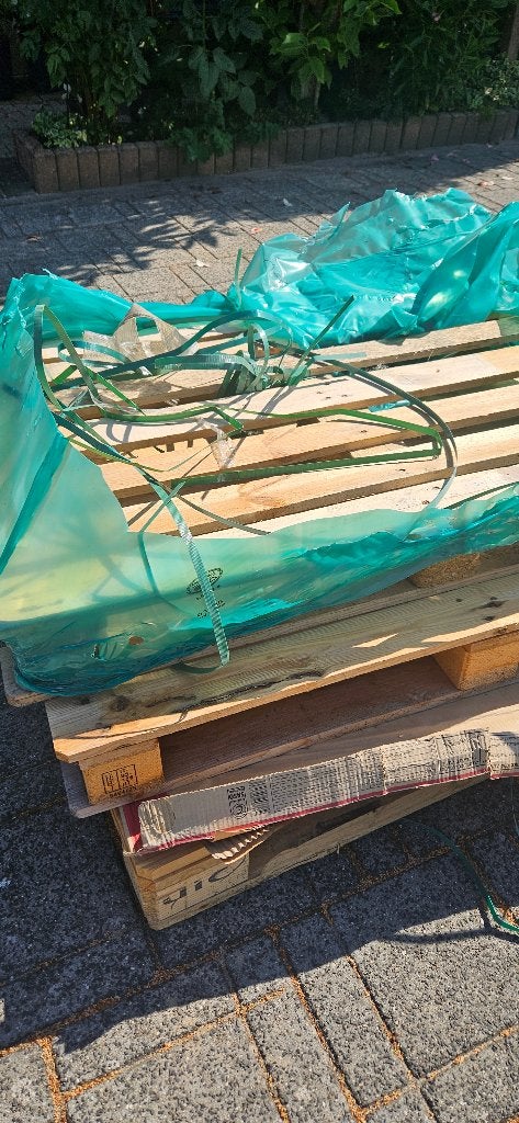 Houten pallets gratis, Ophalen, Gebruikt, Pallet, Minder dan 200 cm