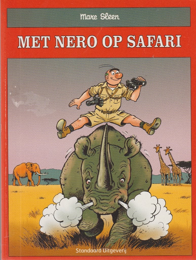 Nero Met Nero op safari, Eén stripboek, Ophalen of Verzenden, Zo goed als nieuw