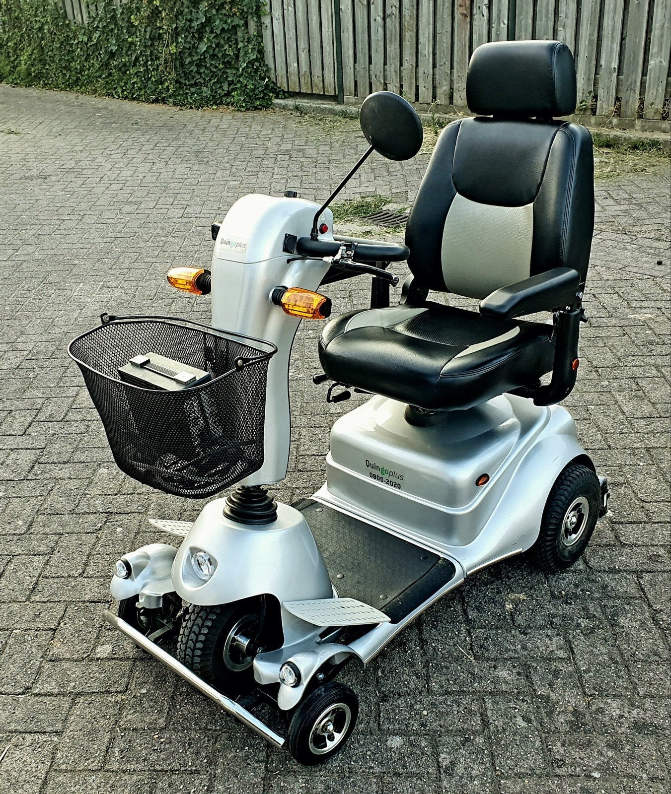 Nette 5 wiel scootmobiel merk Quingo Plus NIEUWSTAAT, Zo goed als nieuw, Quingo Plus, 16 km/u of meer, Quingo Plus
