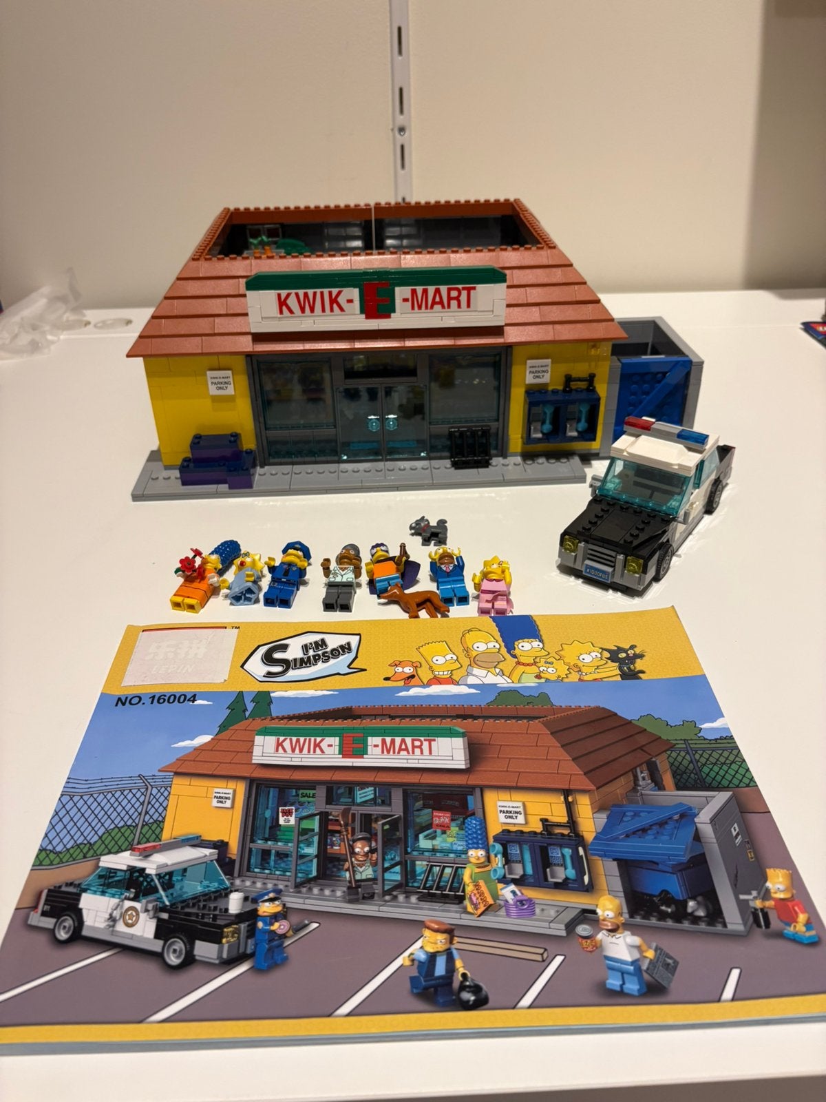 Bouwstenen Simpsons Kwik-E-Mart (géén Lego 71016), Ophalen of Verzenden, Zo goed als nieuw, Overige merken