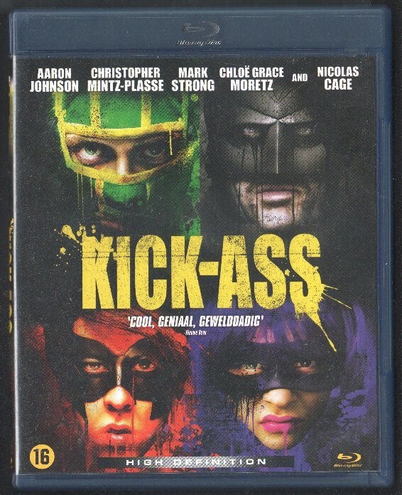 Kick-Ass. Blu-ray., Vanaf 16 jaar, Nederlands, Film, Actie