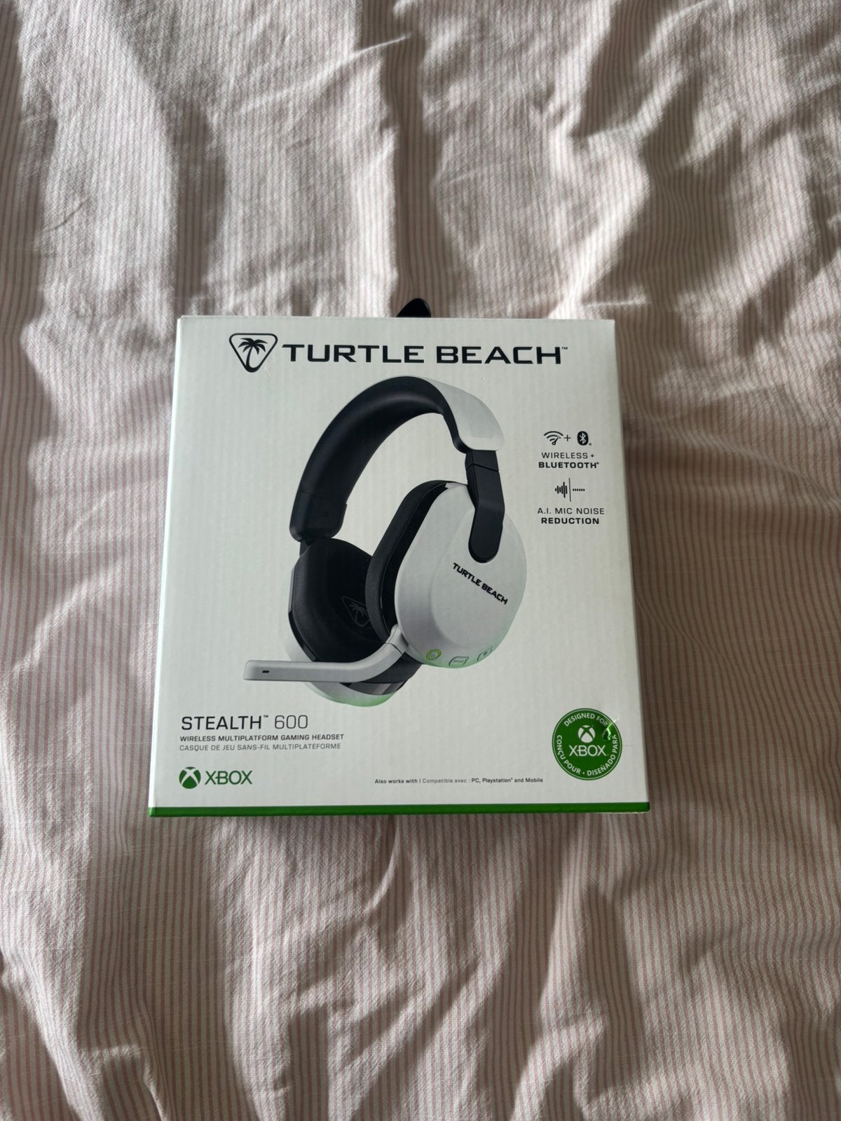 Turtle beach “stealth 600” headset, Mute-functie, Ophalen of Verzenden, Zo goed als nieuw, Draadloos