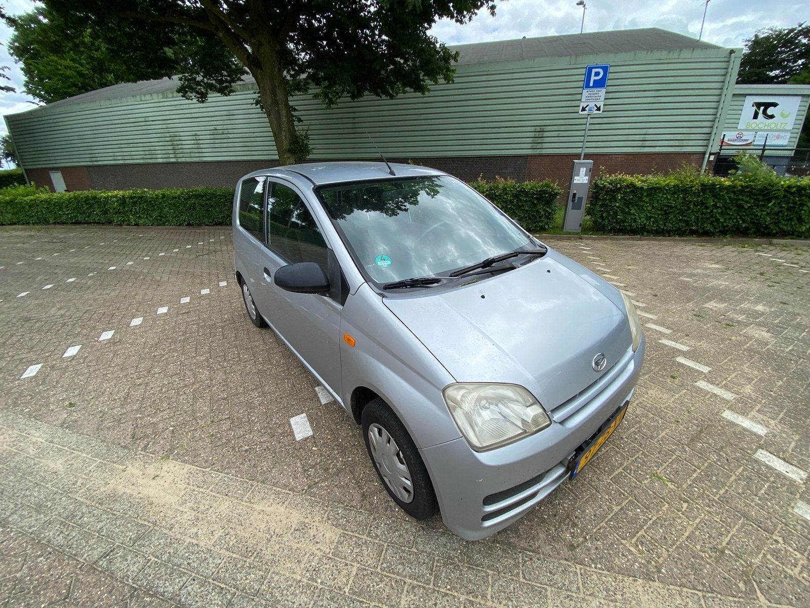 Daihatsu Cuore 1.0 3D 2008 Grijs, Auto's, Stof, 600 kg, 18 €/maand, Cuore