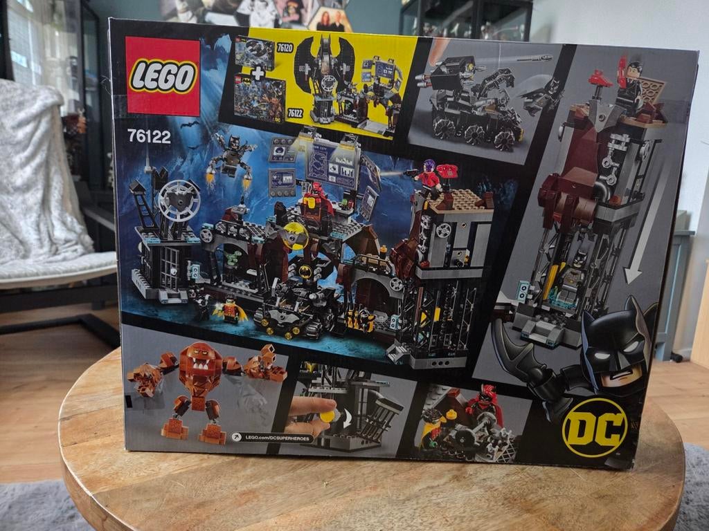 LEGO Batman Batcave Clayface Invasion 76122, Overige thema's, Verzenden, Lego, Zo goed als nieuw
