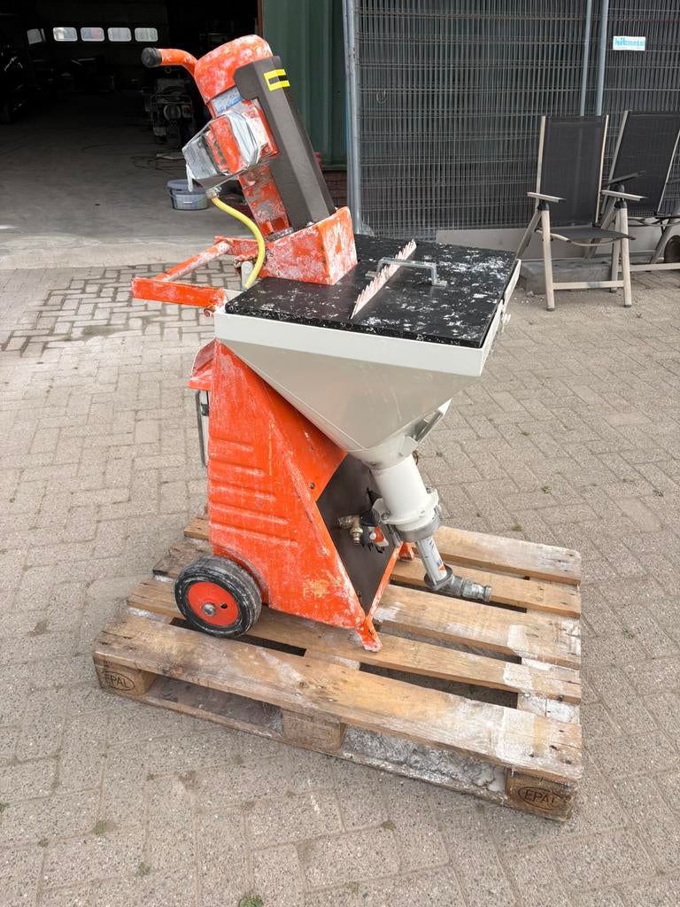 Pft ritmo M plus 230v / gipsspuit, Ophalen, Gebruikt