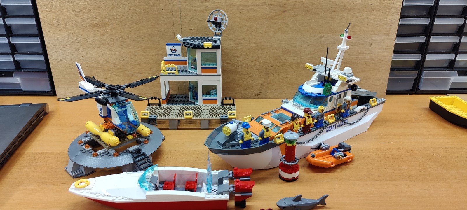 LEGO City 60167 Kustwacht, Ophalen of Verzenden, Zo goed als nieuw, Overige merken