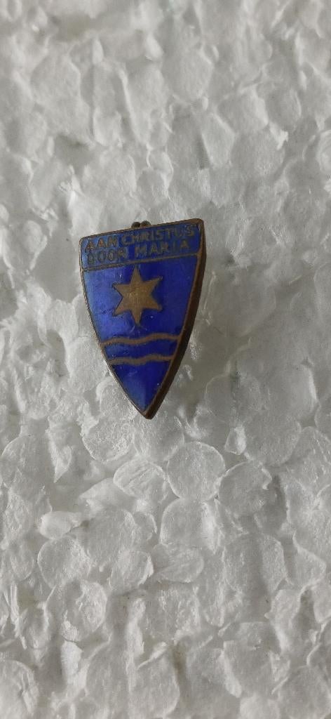 Aan Christus door Maria (emaille), Ophalen of Verzenden, Zo goed als nieuw, Overige onderwerpen
