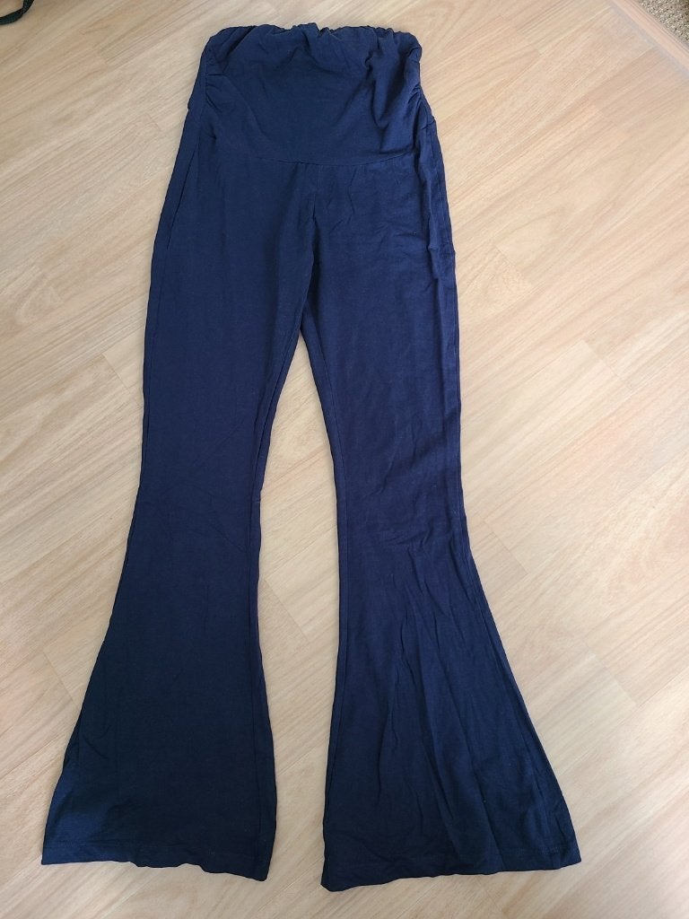 Blauwe zwangerschapsbroek stretch, Anna Field, maat S, Anna Field, Blauw, Ophalen of Verzenden, Zo goed als nieuw