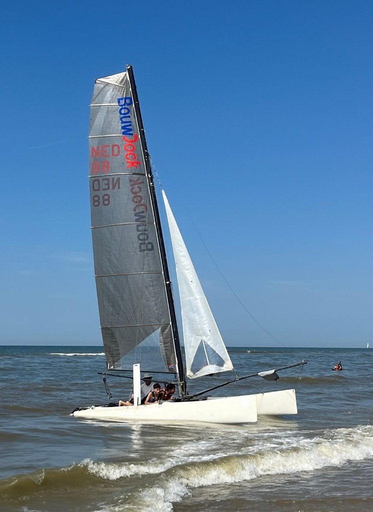 Catamaran Nacra Inter 17, Watersport en Boten, Catamarans, Ophalen, Gebruikt, Nacra