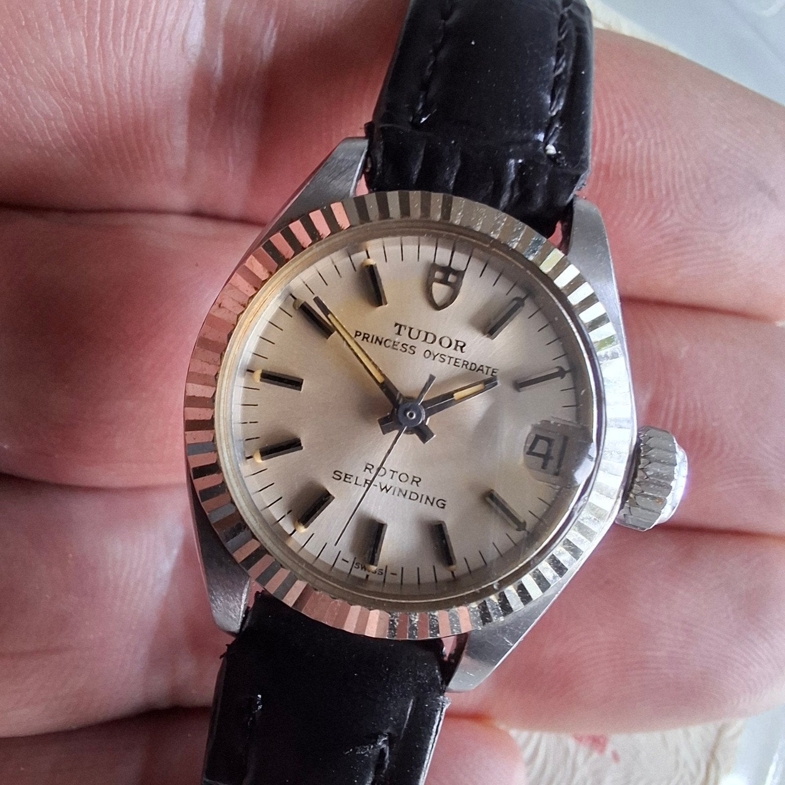 Tudor 7607, Ophalen of Verzenden, Zo goed als nieuw, Staal, Overige merken