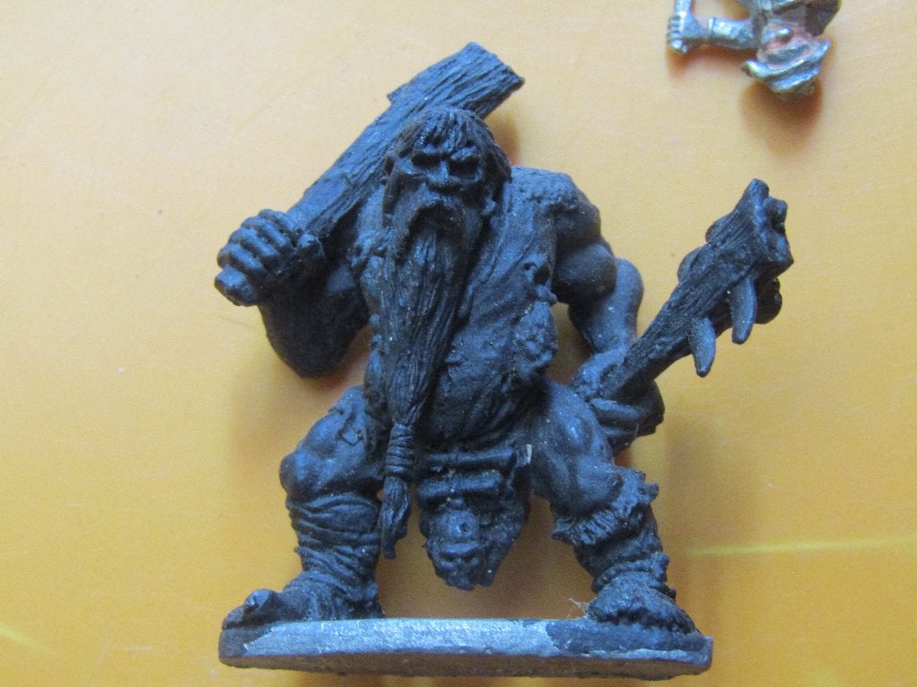 Barbarian Giant - 1991, Met verf, Verzenden, Figuurtje(s), Warhammer