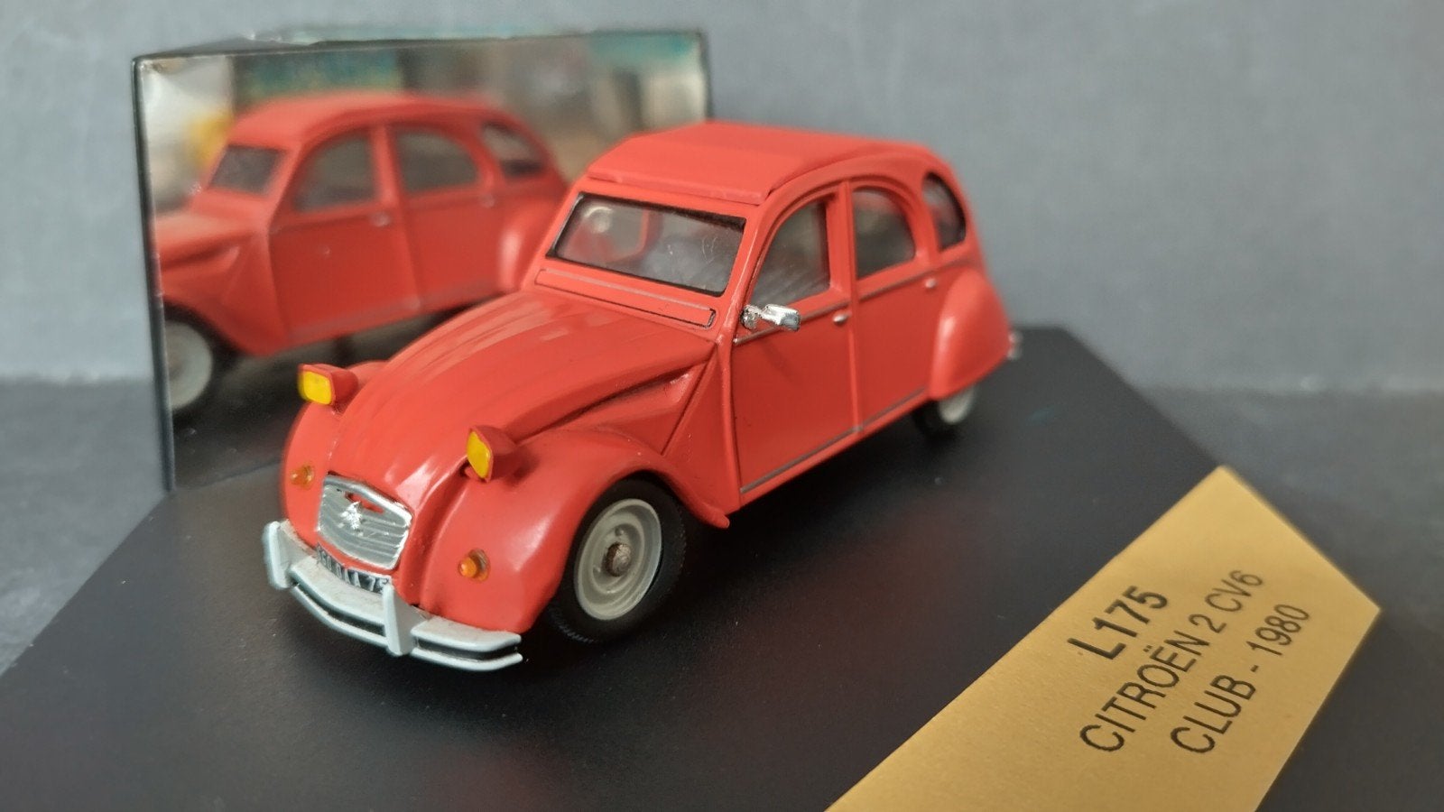 Citroen 2cv6 Club 1980 1:43 Vitesse Pol, Hobby en Vrije tijd, Overige merken, Auto, Verzenden, .