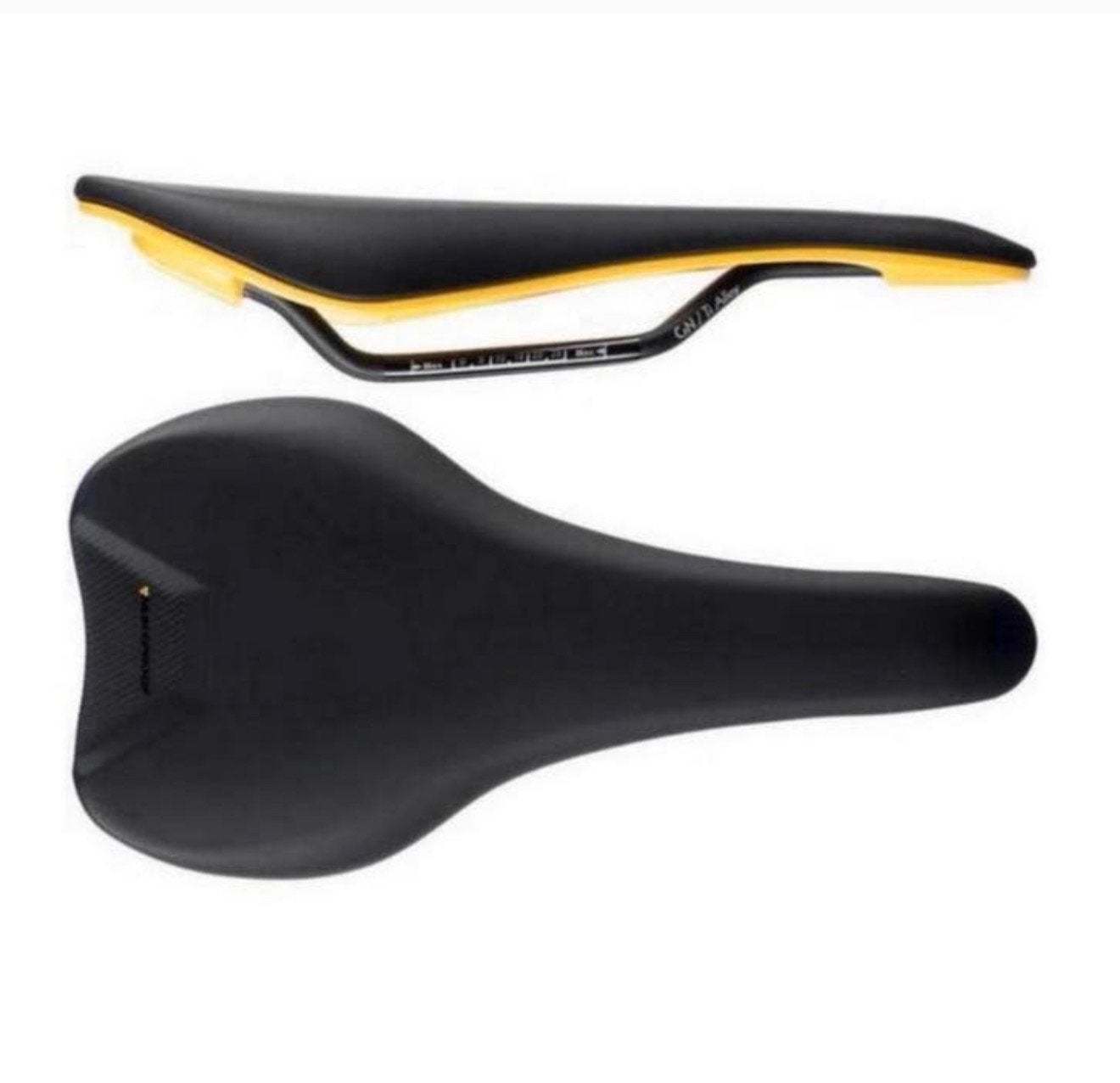 Nukeproof Vector DH-Pro Titanium comfort Zadel Black-Yellow, Overige typen, Nieuw, Ophalen of Verzenden, H