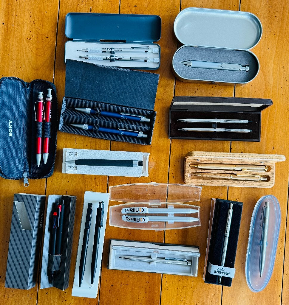 Sheaffer Senator Sony etc. Pennesets, Verzamelen, Nieuw, Ophalen of Verzenden, Met doosje, Pennenset