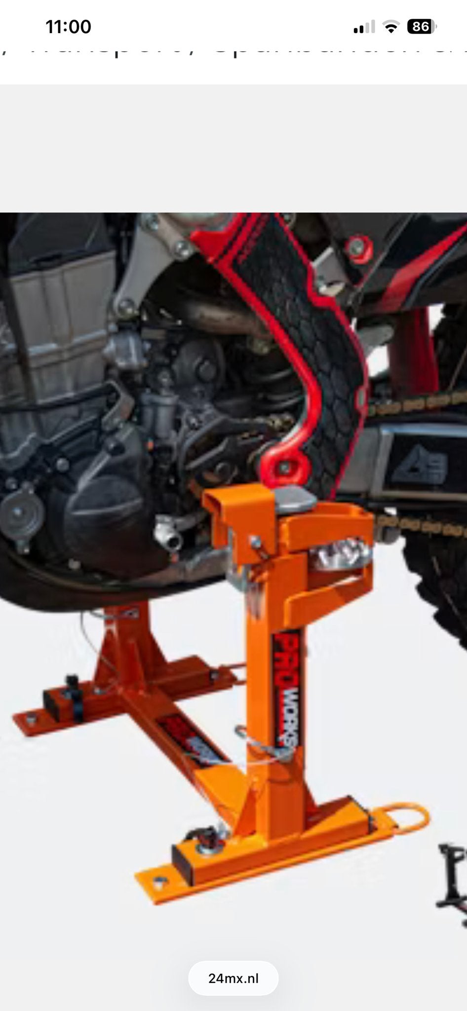 Gloednieuwe PROworks voor 125-500cc motoren, Ophalen of Verzenden