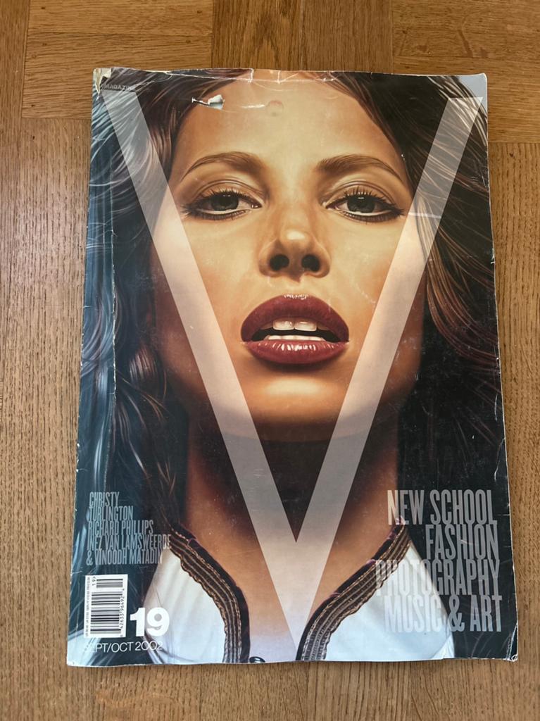 Vintage V Magazine #19 (2002) Christy Turlington, Ophalen of Verzenden, Zo goed als nieuw, Glossy