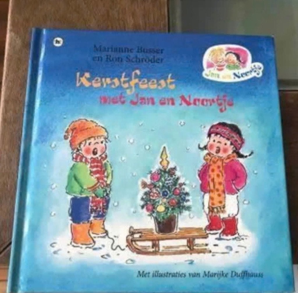Boekje: kerstfeest met jan en noortje, Boeken, Kinderboeken | Kleuters, Ophalen, Fictie algemeen, Jongen of Meisje, Zo goed als nieuw