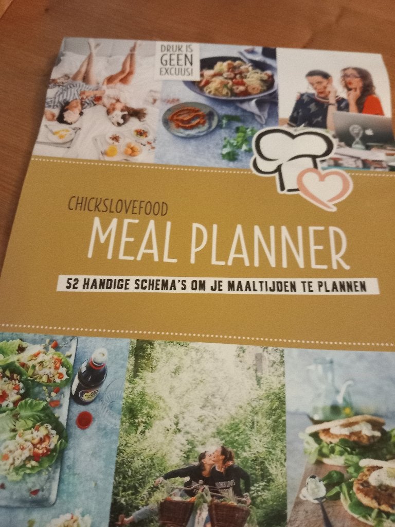 Chickslovefood Meal Planner, Boeken, Ophalen of Verzenden, Zo goed als nieuw