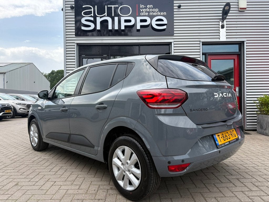 Dacia Sandero 1.0 TCe 100 ECO-G Expression -LPG G3-AIRCO-CRU, Auto's, Dacia, Voorwielaandrijving, Stof, Gebruikt, LED verlichting