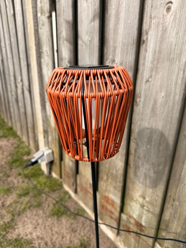 2x Lumineo Solar Tuinlamp met vlam effect – samen €20, Tuin en Terras, Fakkels, Ophalen, Nieuw