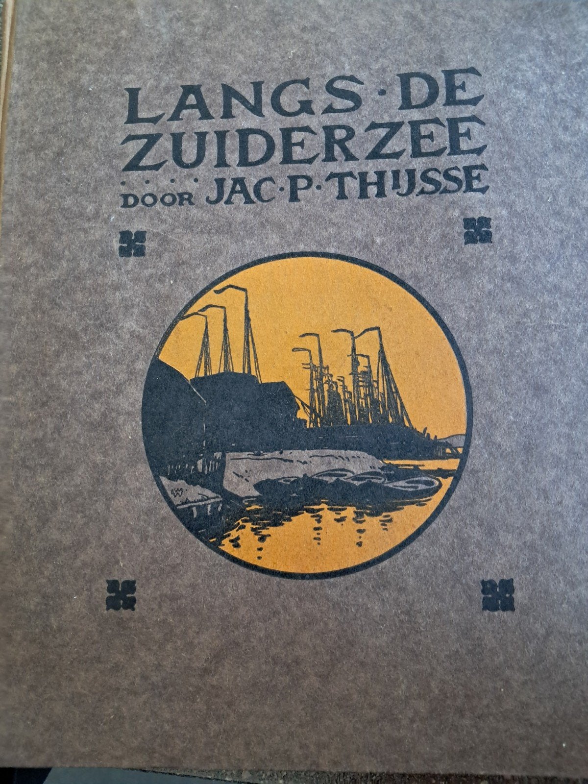 Lang de Zuiderzee - Jac. P. Thijsse (1914) - Compleet, Ophalen of Verzenden, Gelezen, Jac. P. Thijsse, Plaatjesalbum