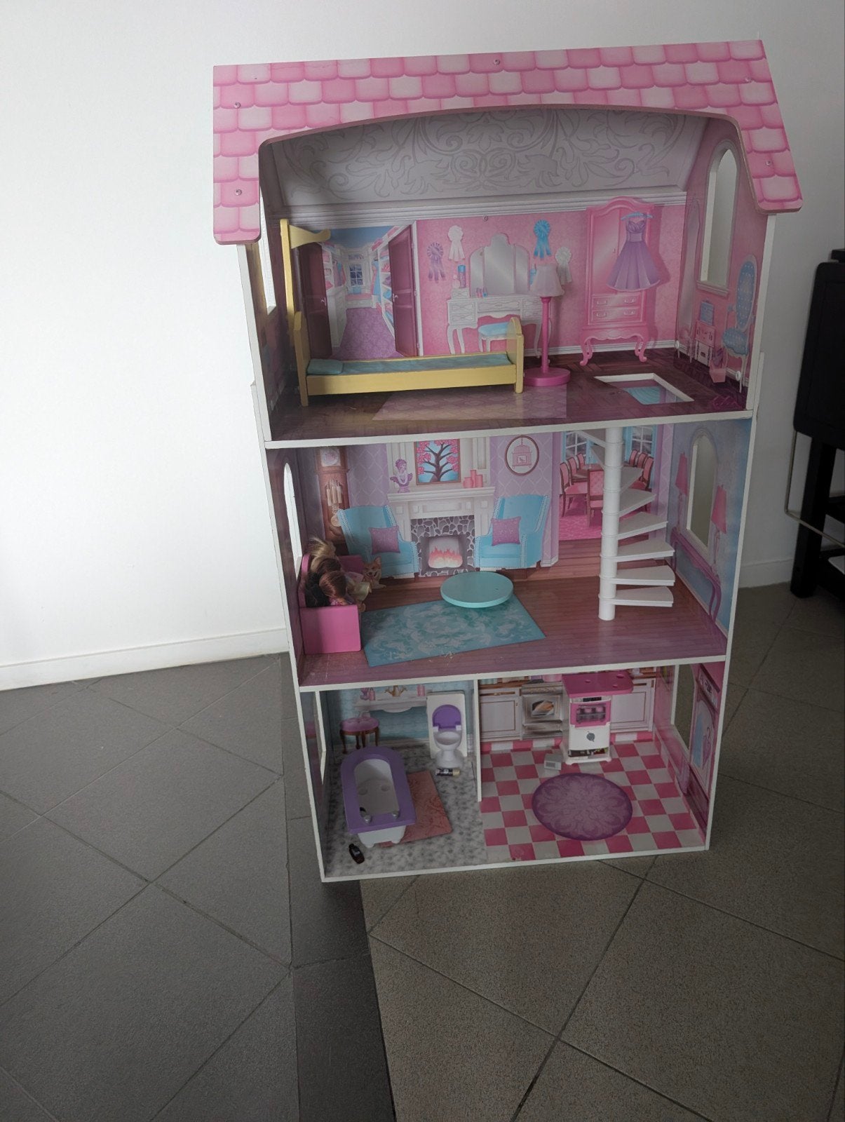 Poppenhuis, Ophalen, Zo goed als nieuw, Poppenhuis